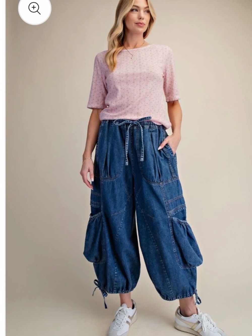 ⭐️NWT Easel Cargo Denim Pants⭐️